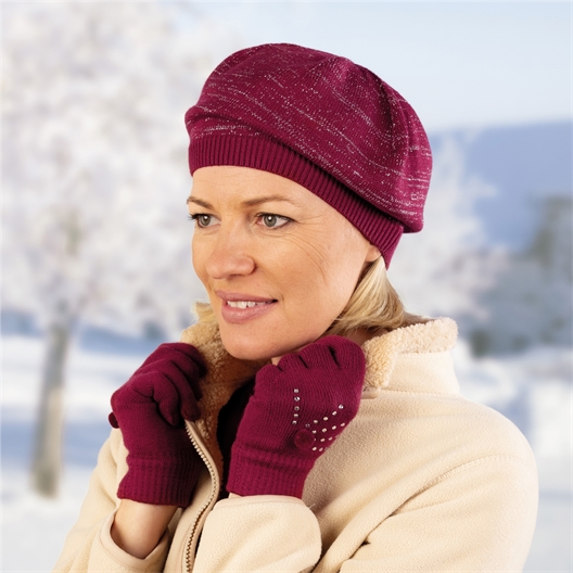 Bonnet fantaisie rouge