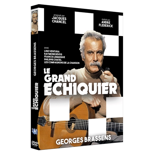 Dvd le grd echiquier de georges brassens