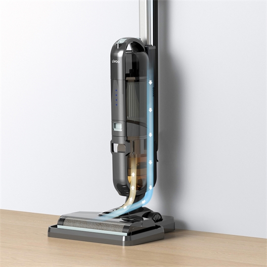 Aspirateur balai/laveur