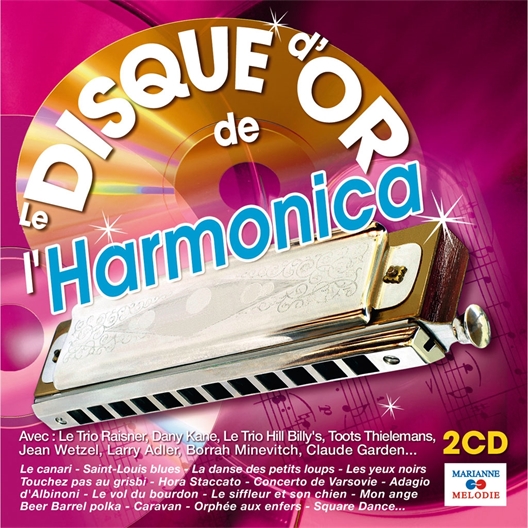 2 cd le Disque dor de Lharmonica