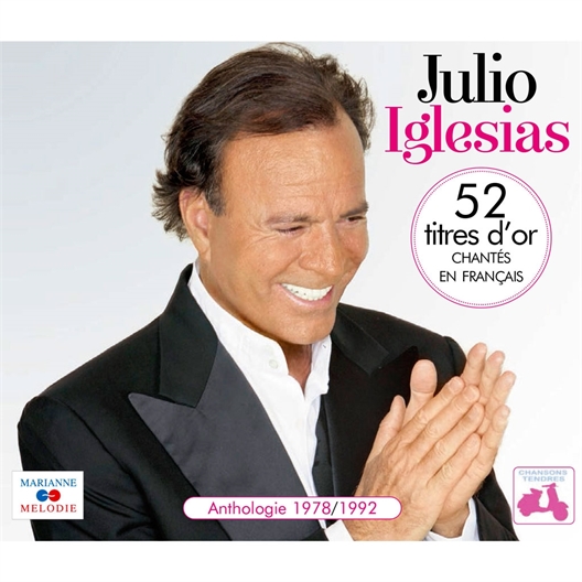 3 cd Julio Iglesias Anthologie 1978-92