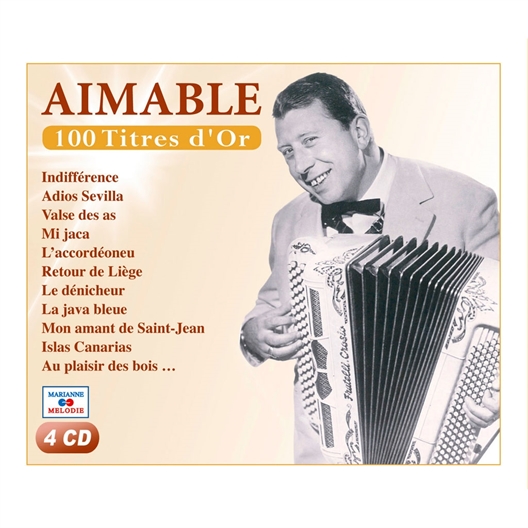 4 cd Aimable 100 Titres dor