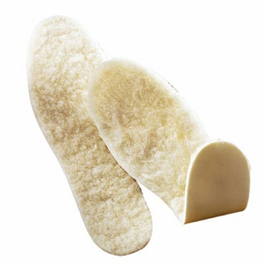 Pair of fleece soles