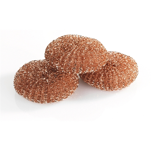 3 éponges en cuivre
