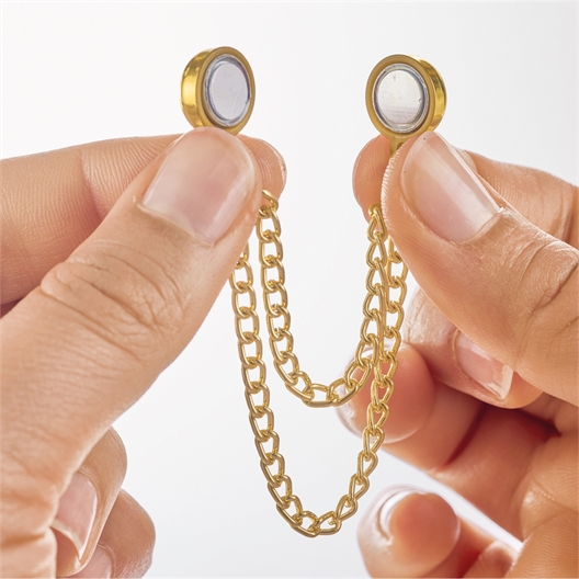 Lot de 3 paires de clips magnétiques