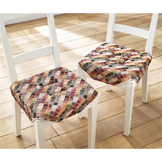 Lot de 2 ou 4 couvre-chaise : divers coloris