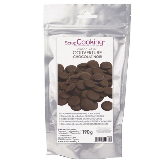 Palets chocolat noir