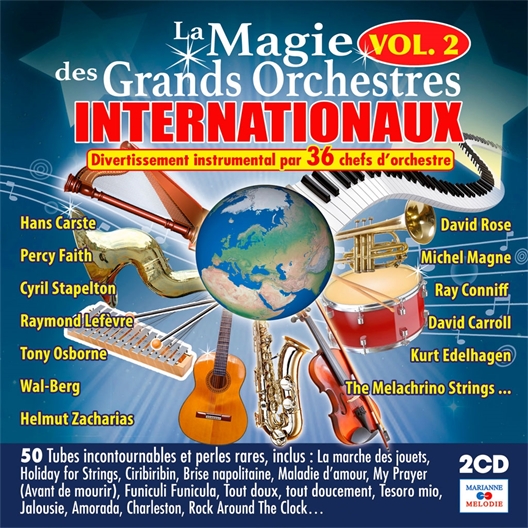 2 cd la Magie des Grands Orchestres Vol2