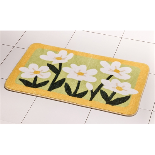 Tapis fleurs