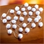 Guirlande boules de neige