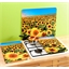 Wandbeschermer met zonnebloemen