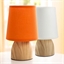 The Touch Lamp White or Orange shade