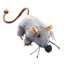 Cuddly mouse toy for cats