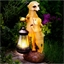 Meerkat with lantern