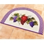 Oval grape pattern rug / Semicircular grape pattern rug