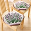 2 stoelkussens met lavendelprint