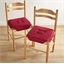 Lot de 2 ou 4 couvre-chaise : divers coloris