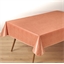 Nappe cirée effet tissage Potiron rectangle 140X250 cm