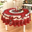Nappe poinsettia ronde ou rectangulaire