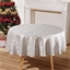 Nappe irisée ronde - Grise (180 cm)