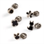 Set de 10 pin's bouton