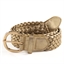 Ceinture tressée dorée
