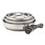 Lot de 3 poêles inox + manche