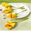 4 porte-serviettes tulipe ou 2 lots de 4 porte-serviettes tulipe