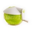 Salad spinner with crank handle